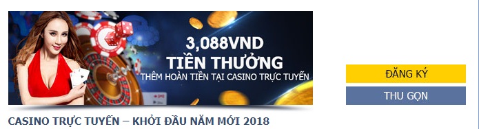 Đón chào năm mới 2018 cùng casino M88 trực tuyến