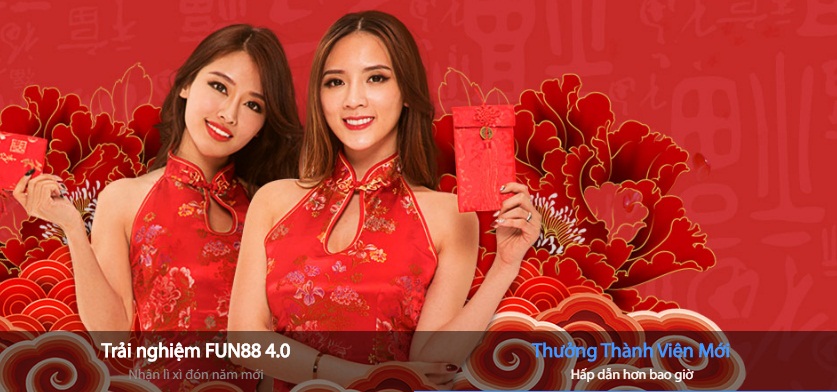 Cơn mưa lì xì đầu năm từ nhà cái Fun88