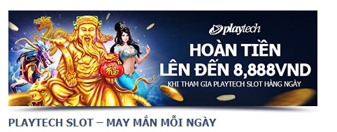 May mắn mỗi ngày cùng Playtech Slot M88