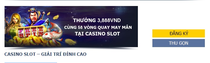 Giải trí đỉnh cao cùng casino slot của nhà cái M88