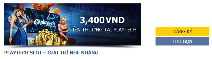 M88 thưởng 3,400,000 VND tại Playtech Slot