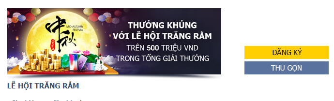 Thưởng khủng nhân dịp lễ hội trăng rằm lên tới hơn 500 triệu đồng từ M88