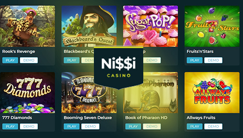Nissi Online Casino bổ sung trò chơi Endorphina Casino