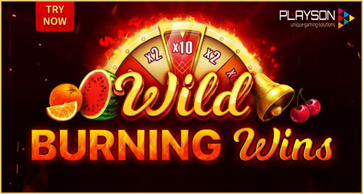 Playson Limited trở nên nóng bỏng hơn với Wild Burn Wins: 5 Lines