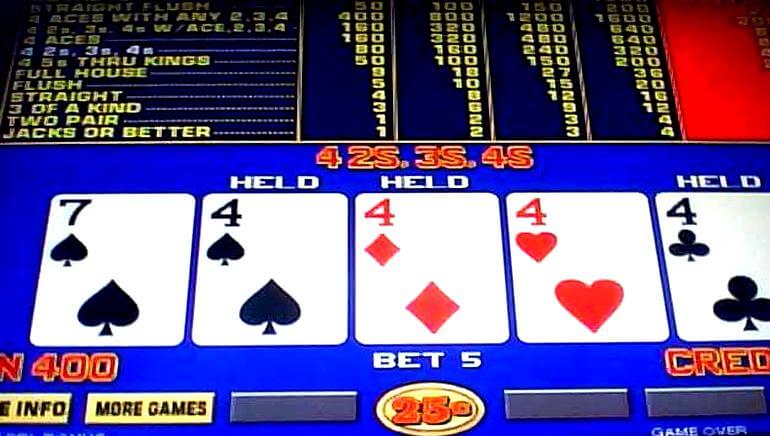 Hướng dẫn chơi poker video (Phần 1)