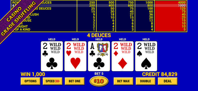 Hướng dẫn chơi poker video (Phần 11)